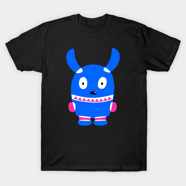 Blue Rabbit T-Shirt by ArchiTania